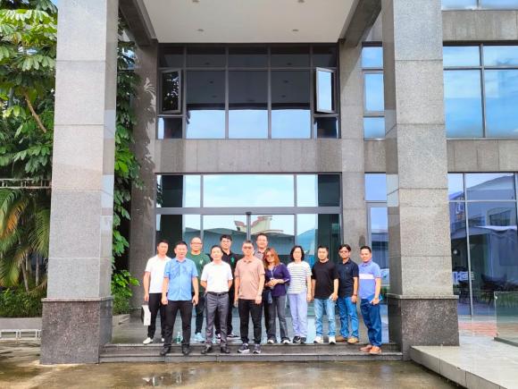 【走出去、赢未来】热烈欢迎菲律宾客户到金凯德门窗总部参观考察